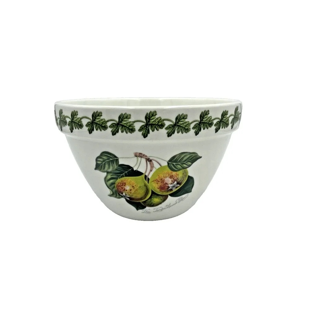 Vtg Portmeirion Pomona Pudding Basin Bowl Sm Mixing  7